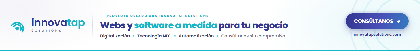 InnovaTap Solutions — Webs y software a medida para tu negocio